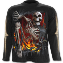 Death re-ripped - Tee-shirt homme - Dark fantasy - Manches longues