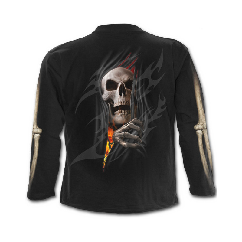 Death re-ripped - Tee-shirt homme - Dark fantasy - Manches longues