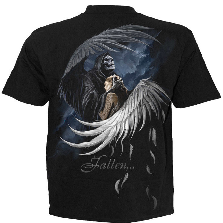 Fallen - T-shirt anges gothiques - Homme - Spiral