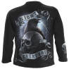Night creature - Tee-shirt homme - Corbeau noir - Manches longues