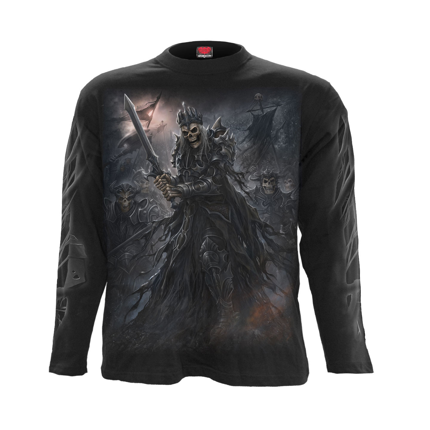 Death's army - T-shirt homme - Squelettes - Manches longues