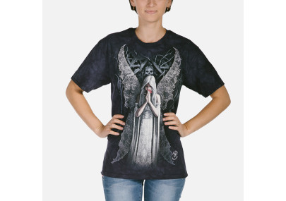 Only love remains - T-shirt ange gothic - The Mountain - Anne Stokes