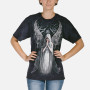 Only love remains - T-shirt ange gothic - The Mountain - Anne Stokes