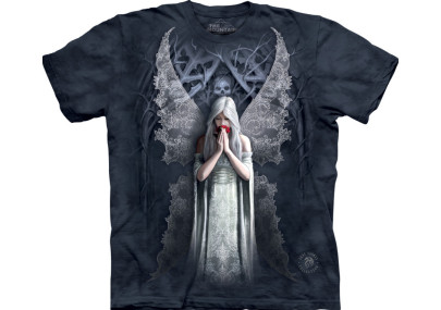 Only love remains - T-shirt ange gothic - The Mountain - Anne Stokes
