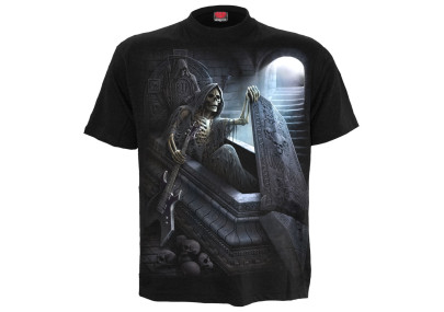 Unforgiven - T-shirt rock squelette dark - Homme