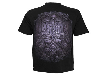 Unforgiven - T-shirt rock squelette dark - Homme