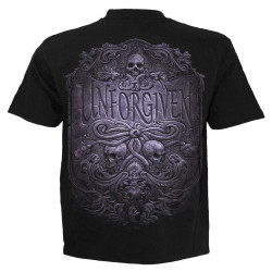 Unforgiven - T-shirt rock squelette dark - Homme