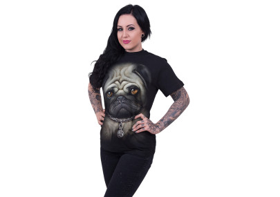 Pug life - T-shirt homme - Chien piercing