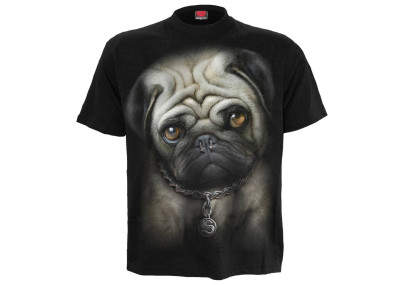 Pug life - T-shirt homme - Chien piercing