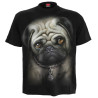 Pug life - T-shirt homme - Chien piercing