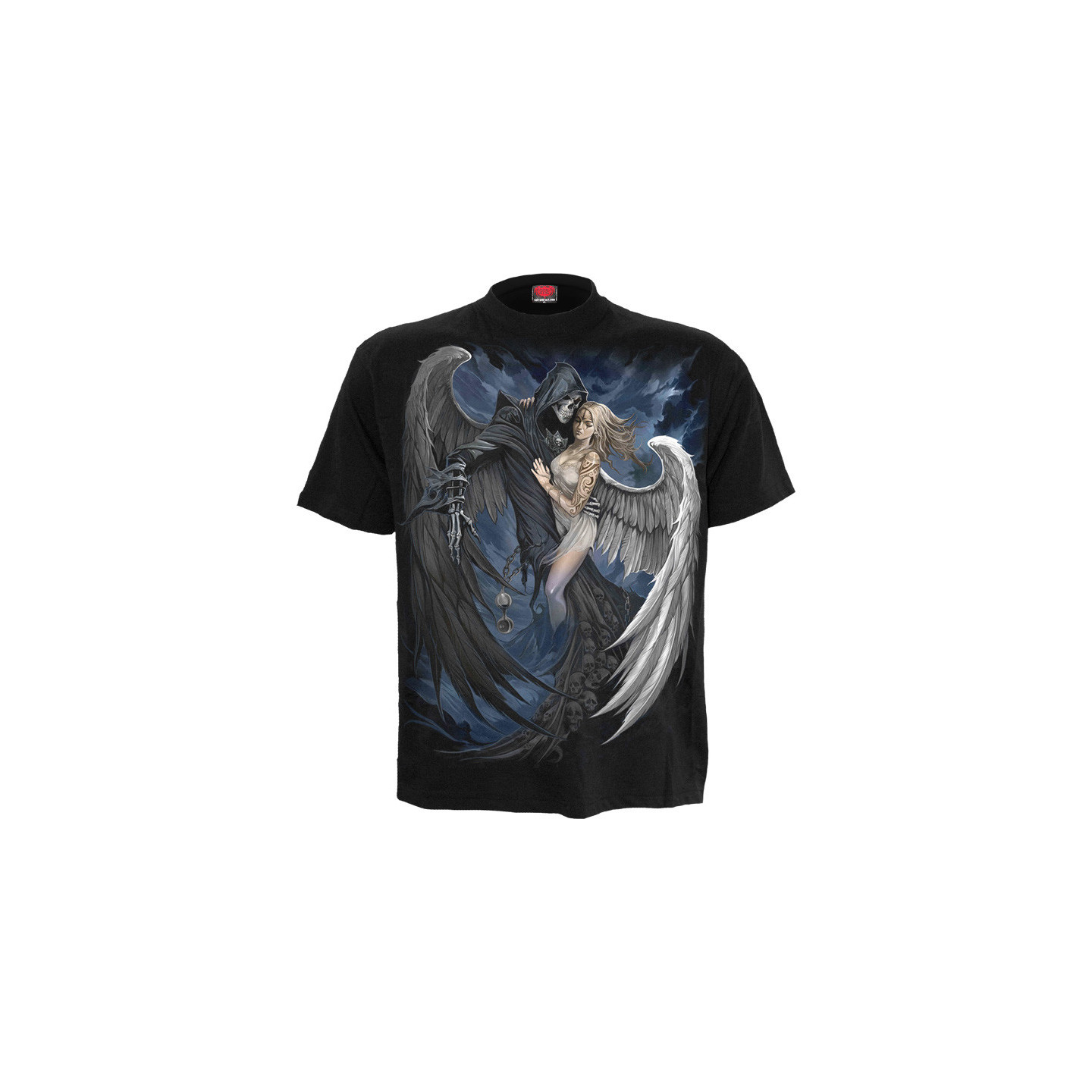 Fallen - T-shirt anges gothiques - Homme - Spiral