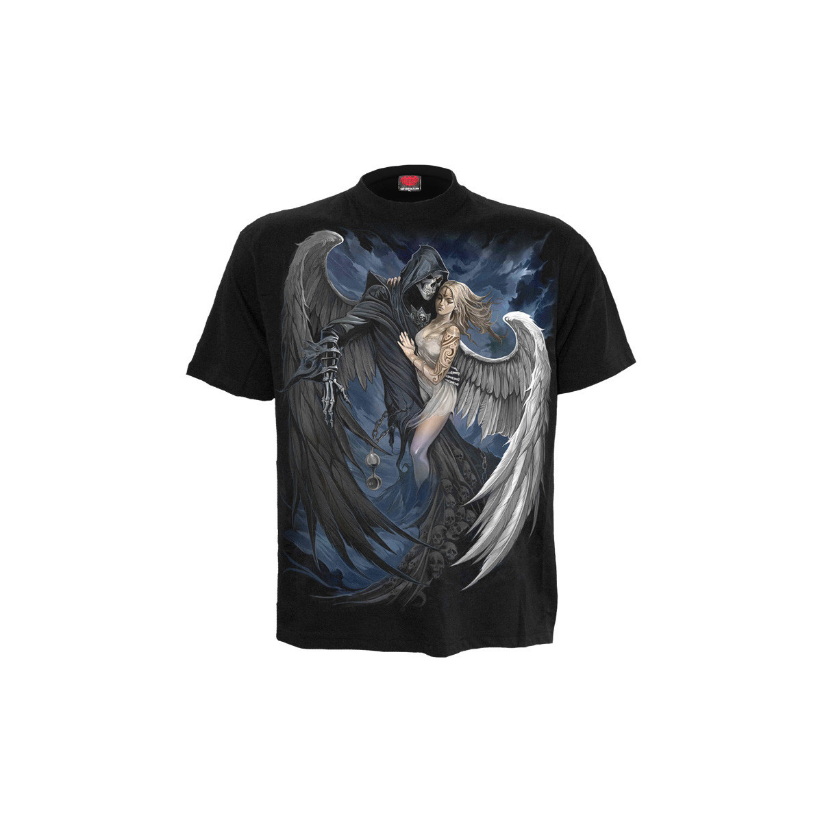 Fallen - T-shirt anges gothiques - Homme - Spiral