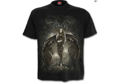 Dark angel - T-shirt homme gothique - Spiral
