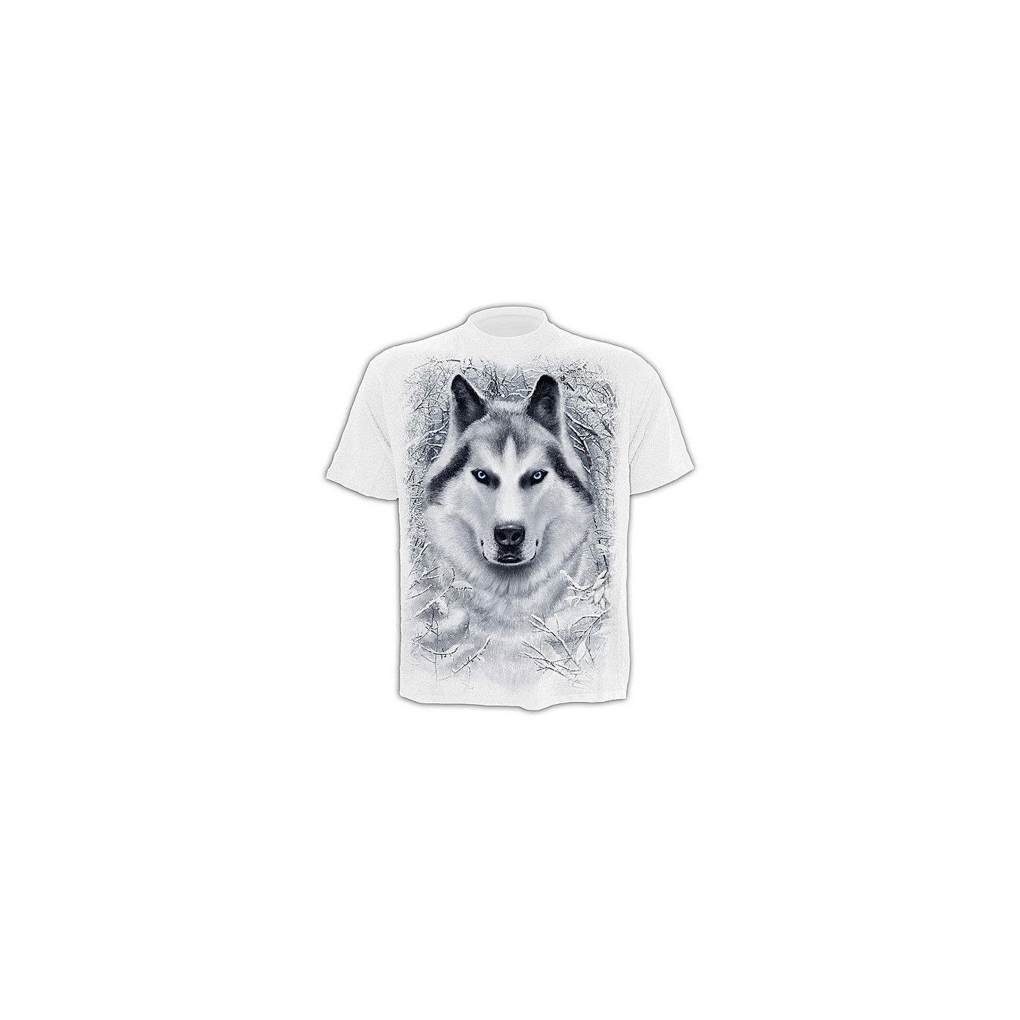Loup blanc - T-shirt homme - Manches courtes