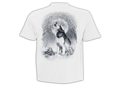 Loup blanc - T-shirt homme - Manches courtes