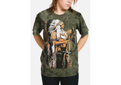 Indien Guerrier T-shirt - The Mountain