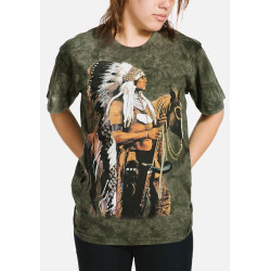 Indien Guerrier T-shirt - The Mountain