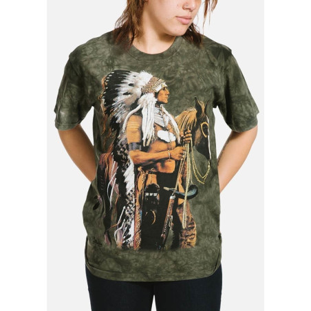 Indien Guerrier T-shirt - The Mountain