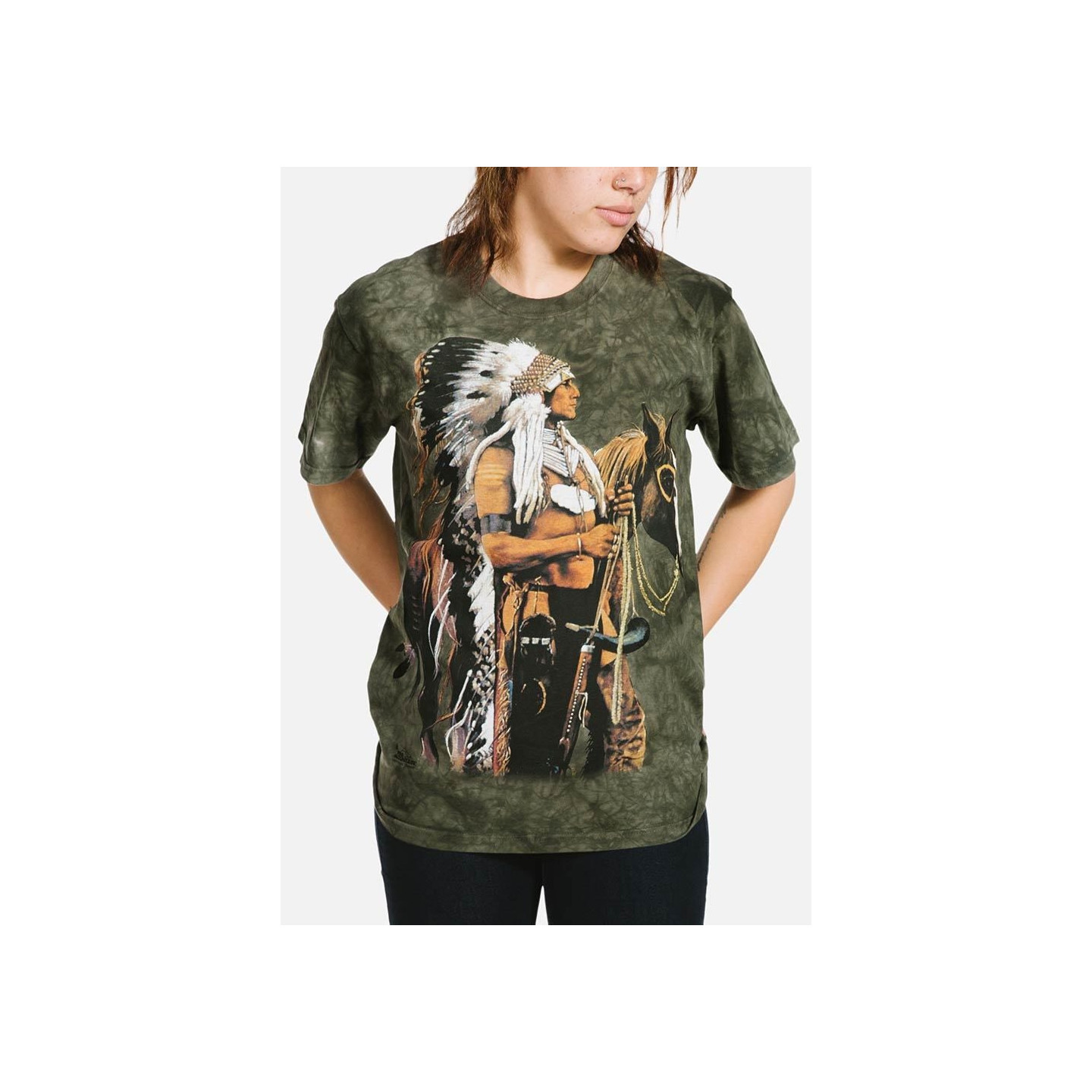 Indien Guerrier T-shirt - The Mountain