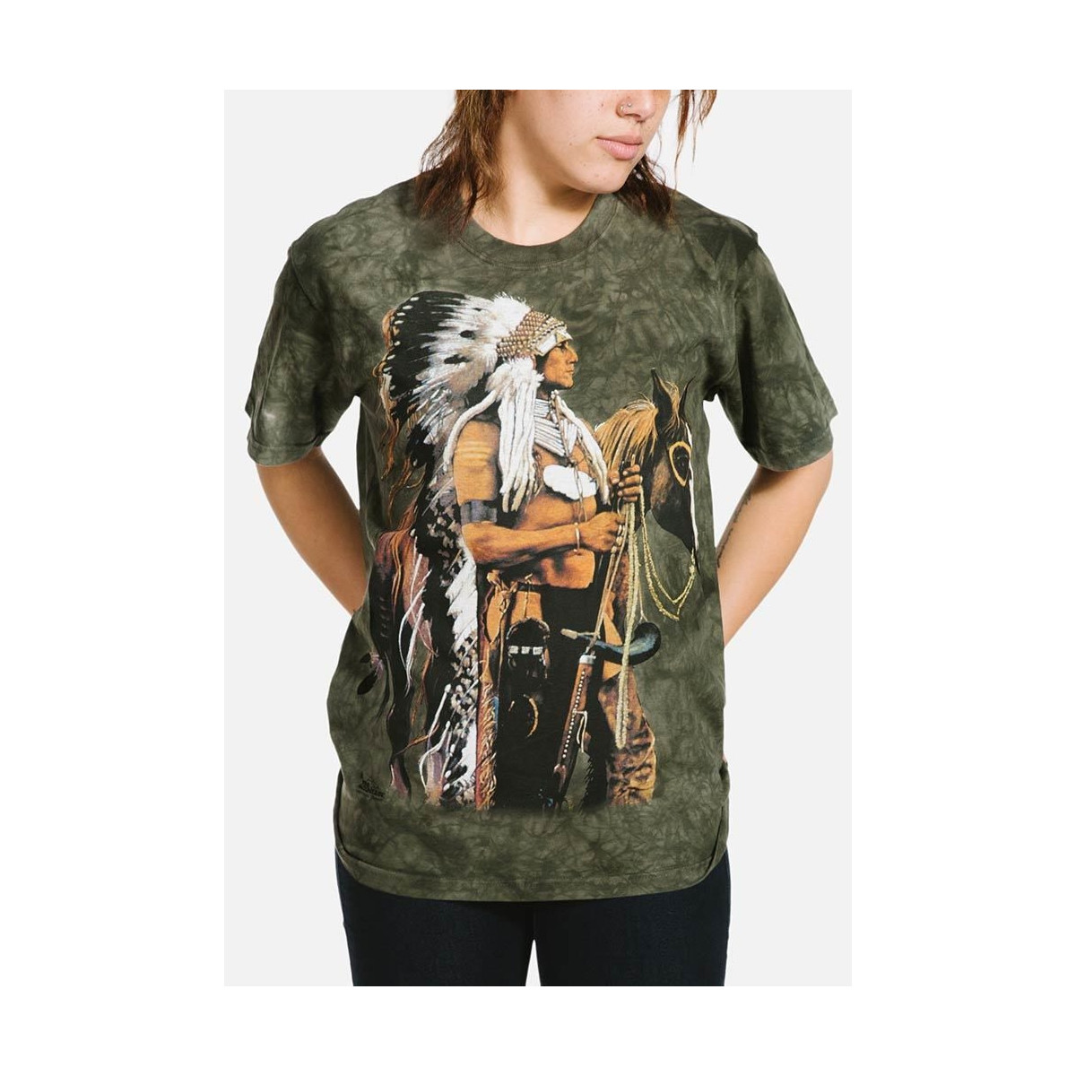 Indien Guerrier T-shirt - The Mountain