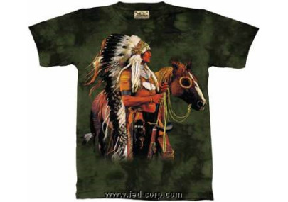 Indien Guerrier T-shirt - The Mountain
