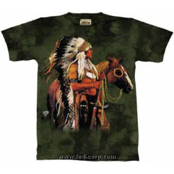 Indien Guerrier T-shirt - The Mountain