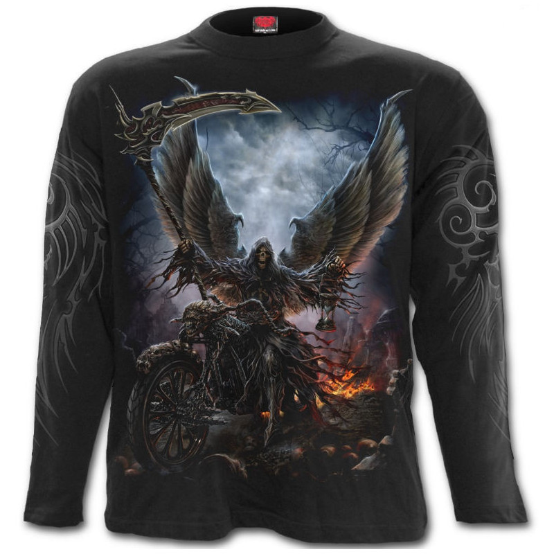 Ride or die - T-shirt Reaper - Homme - Dark fantasy - Manches longues