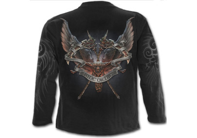 Ride or die - T-shirt Reaper - Homme - Dark fantasy - Manches longues