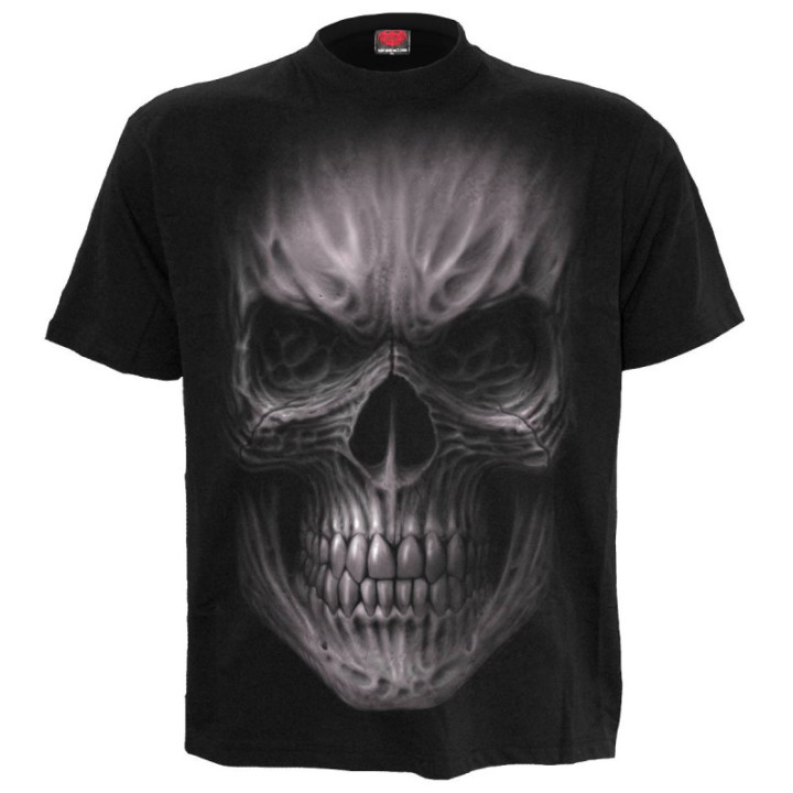 Death rage - T-shirt homme - Crâne gothique - Manches