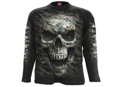 Camo skull - Tee-shirt crâne - Homme - Manches longues