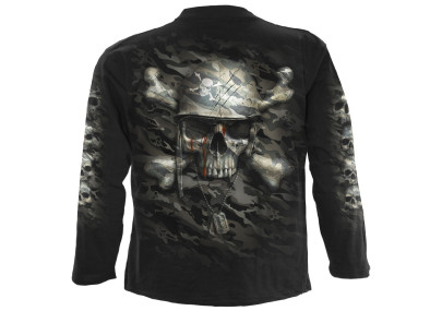 Camo skull - Tee-shirt crâne - Homme - Manches longues