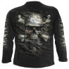 Camo skull - Tee-shirt crâne - Homme - Manches longues