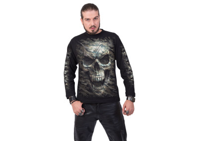 Camo skull - Tee-shirt crâne - Homme - Manches longues