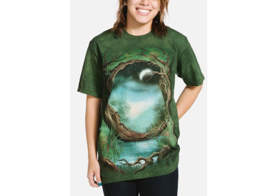 Moon Tree T-shirt fantasy - The Mountain