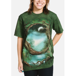 Moon Tree T-shirt fantasy - The Mountain