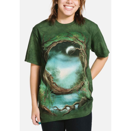 Moon Tree T-shirt fantasy - The Mountain
