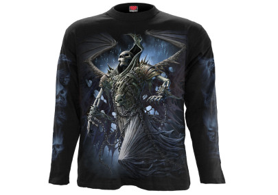Winged skeleton - T-shirt squelette Reaper - Homme - Manches longues