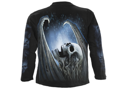Winged skeleton - T-shirt squelette Reaper - Homme - Manches longues