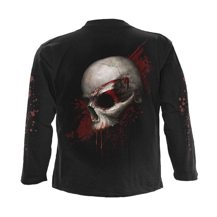 Skull shock - T-shirt homme - Manches longues