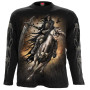Pale rider - T-shirt reaper squelette - Homme - Manches longues