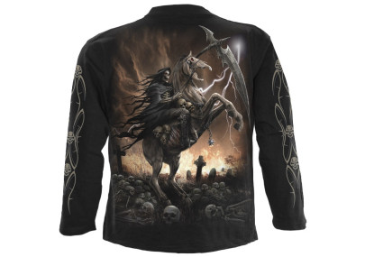 Pale rider - T-shirt reaper squelette - Homme - Manches longues