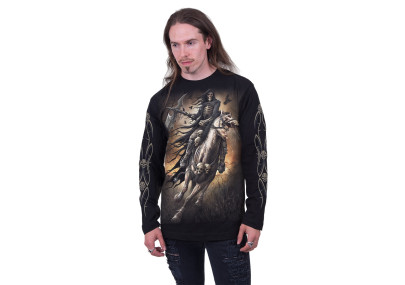 Pale rider - T-shirt reaper squelette - Homme - Manches longues