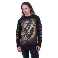 Pale rider - T-shirt reaper squelette - Homme - Manches longues