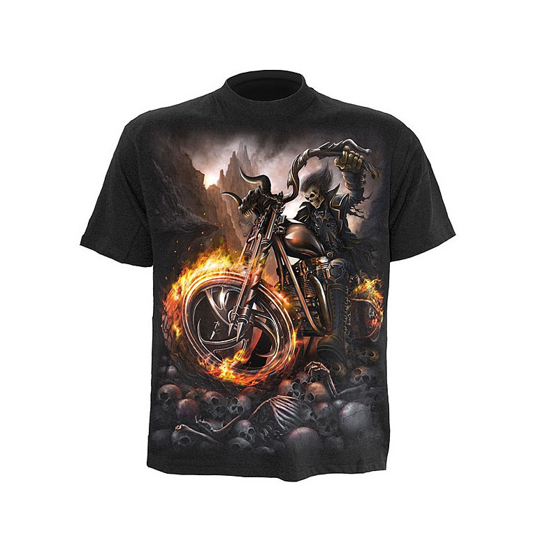Wheels of fire - T-shirt homme - Manches courtes