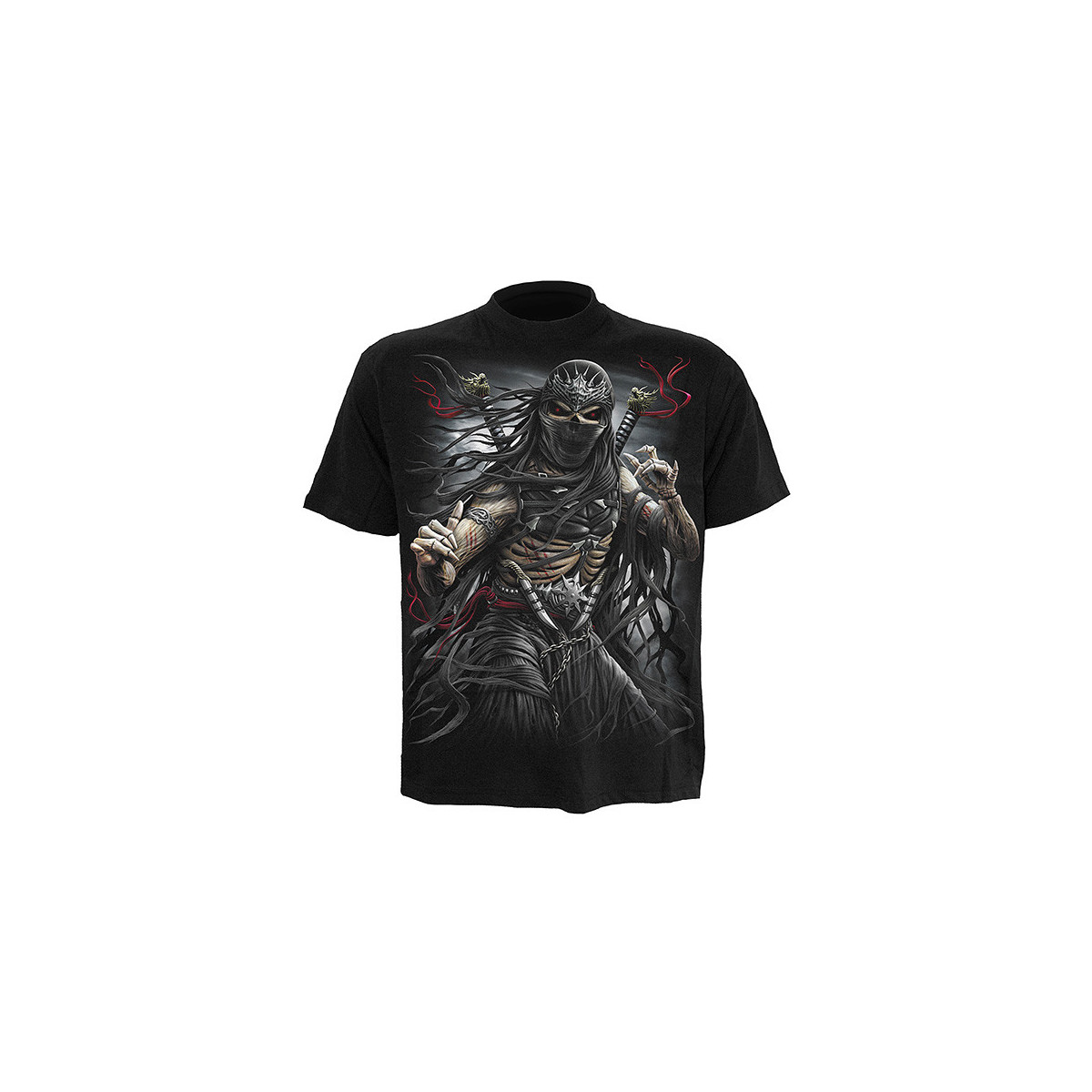 Ninja assassin - T-shirt homme dark fantasy - Manches courtes