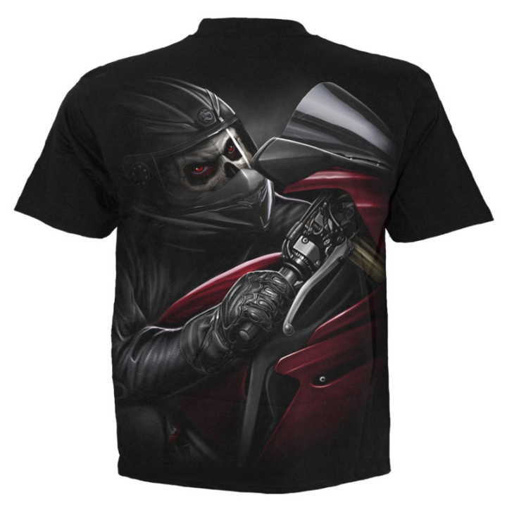 Demon biker - T-shirt dark motard - Homme