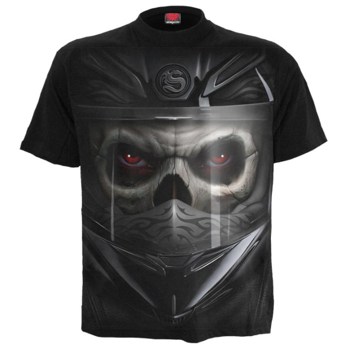 Demon biker - T-shirt dark motard - Homme