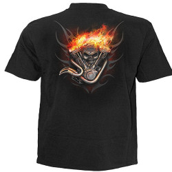 Death on wheels - T-shirt homme - Squelette dragster