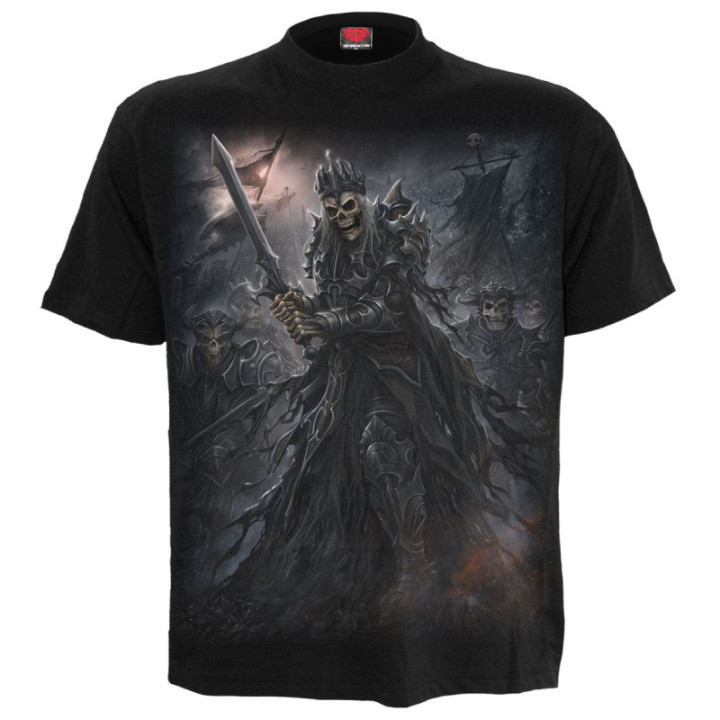 Death's army - T-shirt homme - Squelette - Spiral