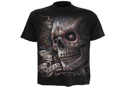 El muerto - T-shirt homme crâne skull - Manches courtes
